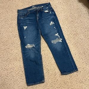 Old navy boyfriend mid rise jeans